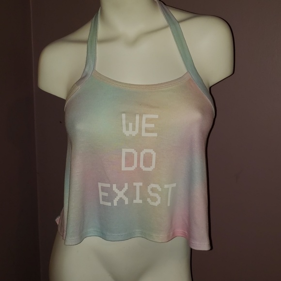 NWT RARE Wildfox "WE DO EXIST" tank - Picture 1 of 5
